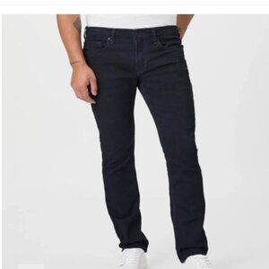 PAIGE Men's Size 44 Federal Slim Straight Leg Dark Wash Inkwell Denim Jeans